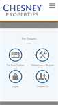 Mobile Screenshot of chesneyproperties.com